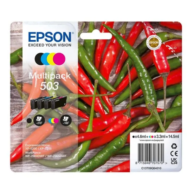 MultiPack EPSON 503 Piment 4 couleurs