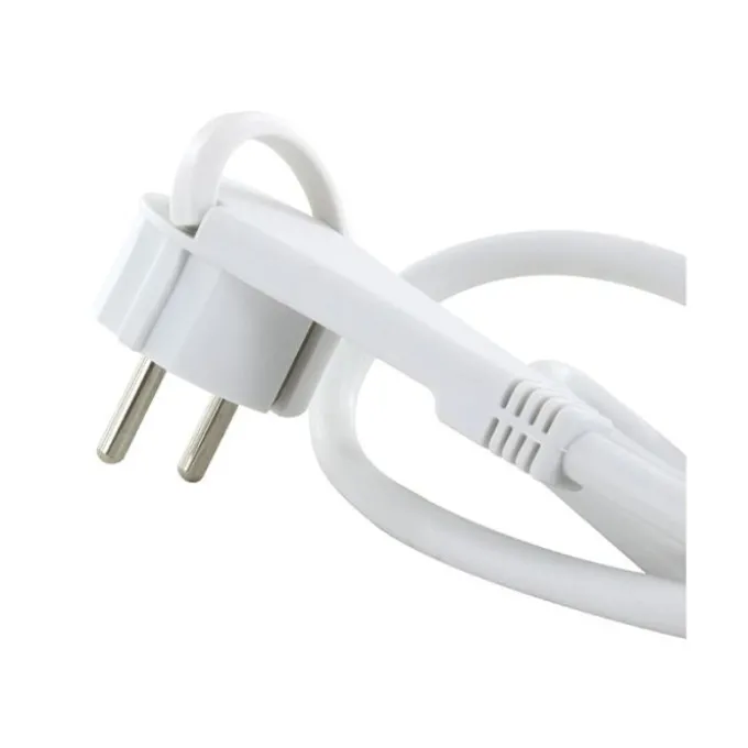 Multiprise ELECTRO DEPOT 8 prises avec interrupteur Blanche - Cable 1.5m