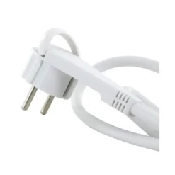 Multriprise ELECTRO DEPOT 5 prises + 2 USB Blanche - Cable 1.5m
