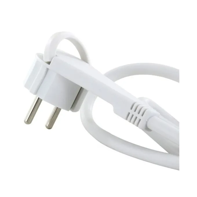 Multriprise ELECTRO DEPOT 5 prises + 2 USB Blanche - Cable 1.5m