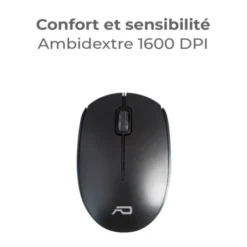 Pack ADVANCE ELITE wireless combo - Clavier et Souris Sans Fil + Tapis AZERTY Slim Design