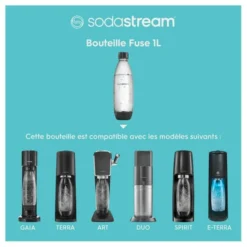 Pack de 2 bouteilles SODASTREAM lave-vaisselle