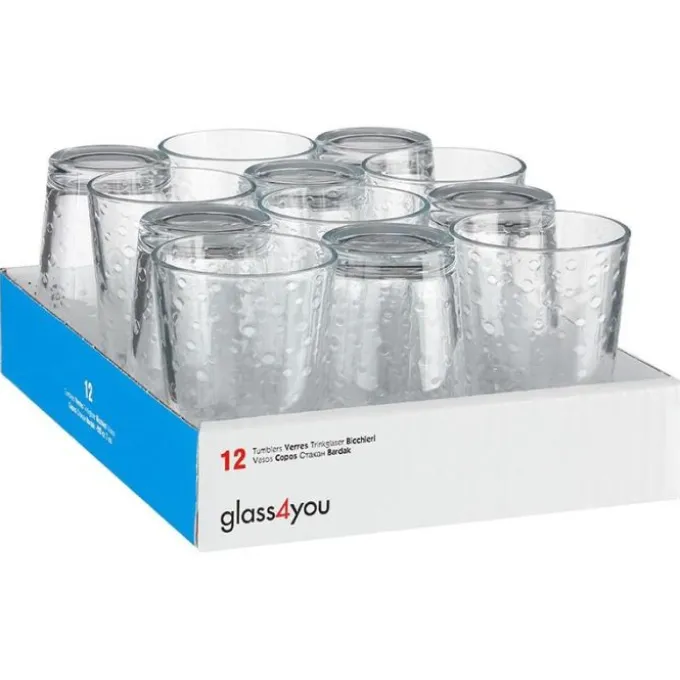Pack de 12 verres à eau
