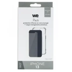 Pack Film de protection + Coque WE APPLE iPhone 13