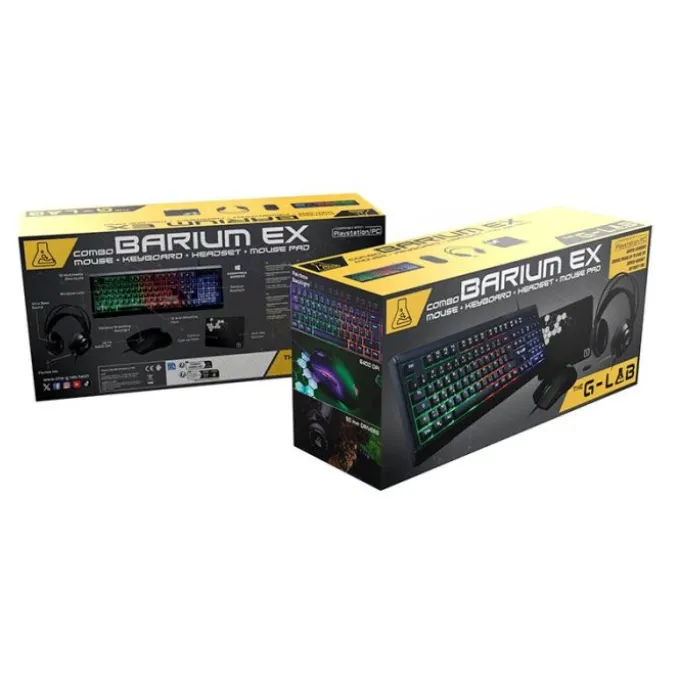 Pack gaming 4 en 1 THE G-LAB Barium