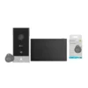Pack Visiophone connecté EZVIZ FHD HP5 avec écran tactile + 4 badges