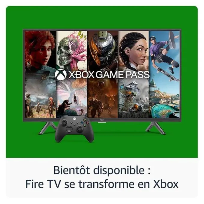 Passerelle Multimédia FIRE STICK TV AMAZON 4K SELECT 2025 avec télécommande