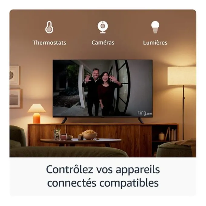 Passerelle Multimédia FIRE STICK TV AMAZON 4K SELECT 2025 avec télécommande