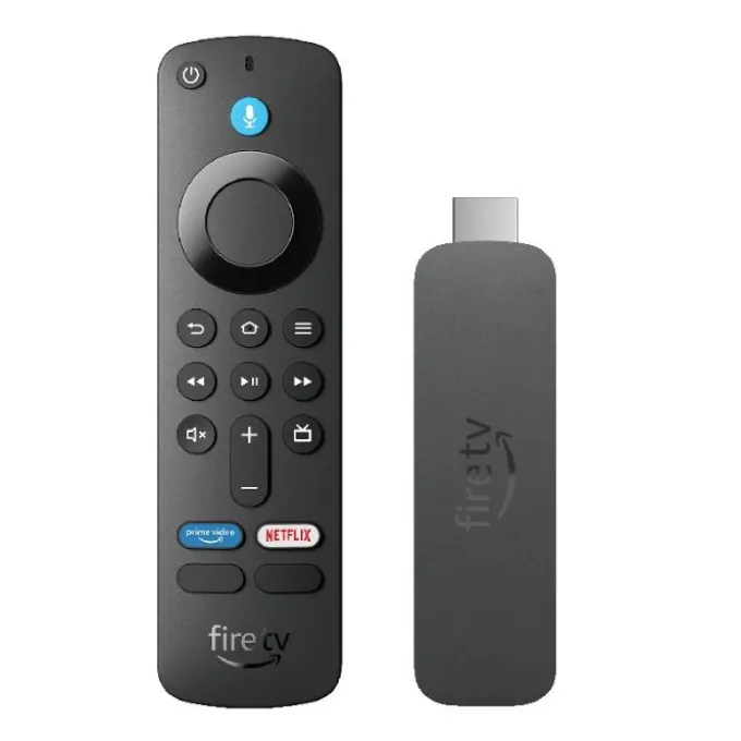 Passerelle Multimédia FIRE STICK TV AMAZON 4K PLUS 2ème génération avec télécommande