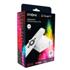 Passerelle Multimédia STRONG LEAP S3+ V2 Google TV box UHD 4K