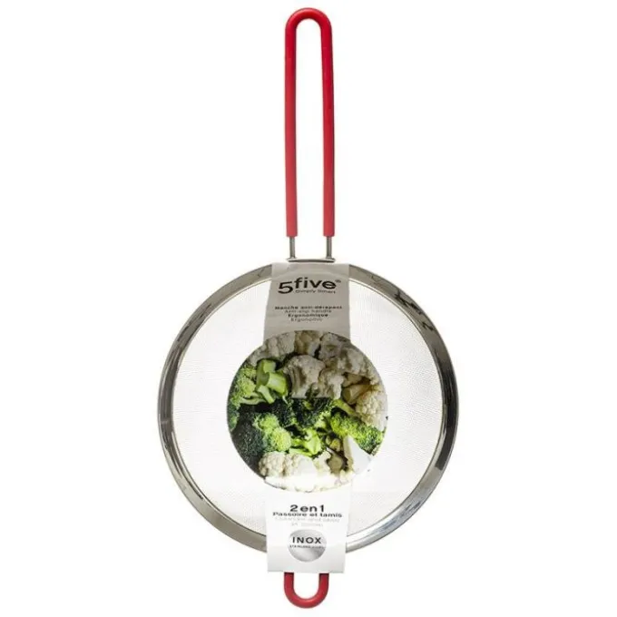 Passoire tamis 20cm inox et silicone