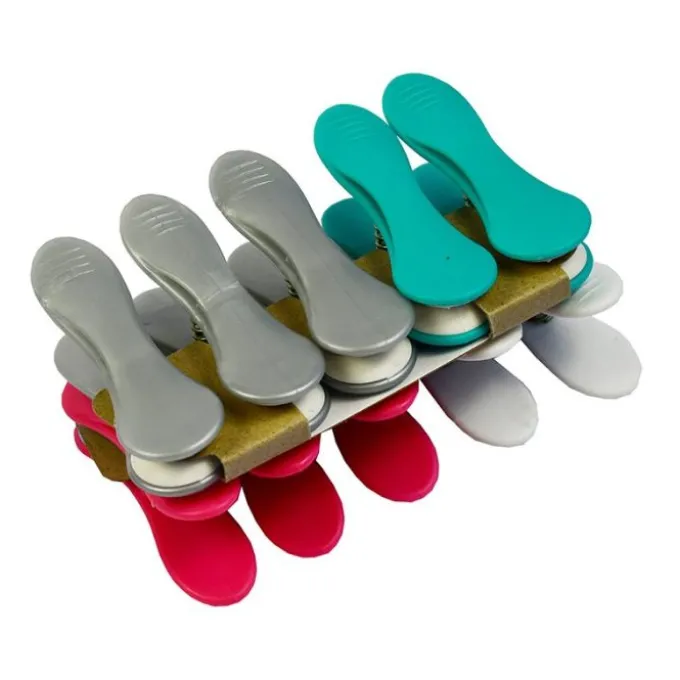 Pinces à linge clips X10 antiglissants
