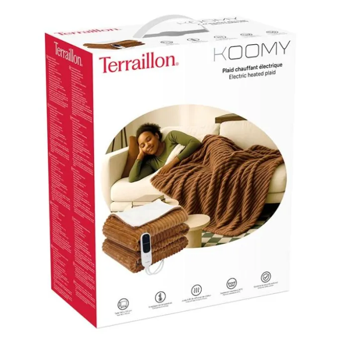 Plaid chauffant TERRAILLON KOOMY CARAMEL