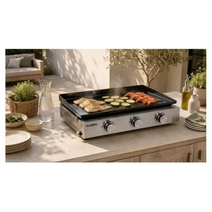 Plancha gaz VALBERG PLGAZ VAL-3B5934