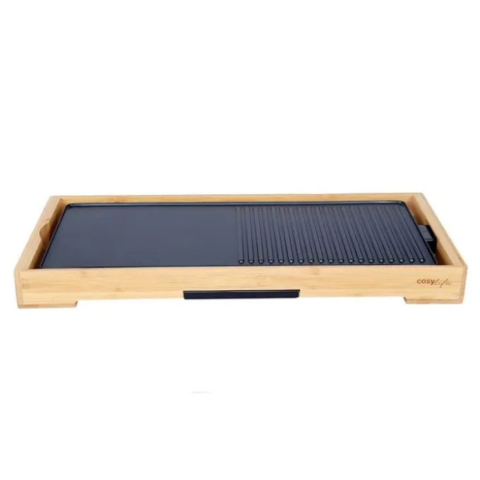 Plancha électrique Bambou COSYLIFE CL-PLB