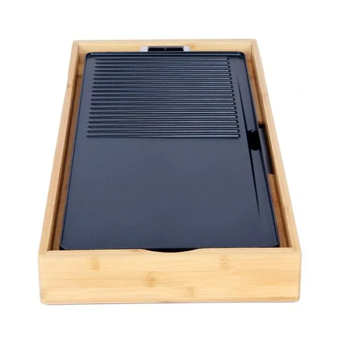 Plancha électrique Bambou COSYLIFE CL-PLB