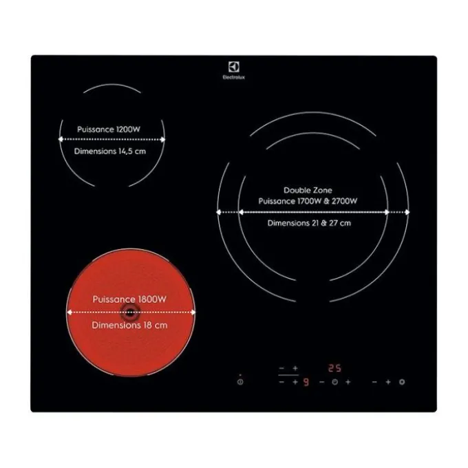 Plaque de cuisson ELECTROLUX LR633CK