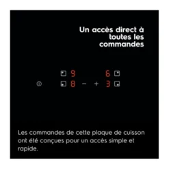 Plaque de cuisson vitrocéramique ELECTROLUX LRR6430CK