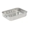 Plat à four inox 30x22cm