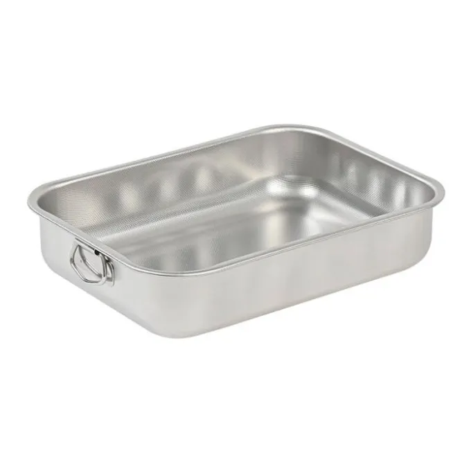 Plat à four inox 30x22cm