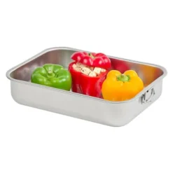 Plat à four inox 30x22cm