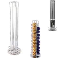 Porte capsules rotatif 40 dosettes (type NESPRESSO)