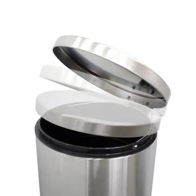 Poubelle ELECTRO DÉPÔT en inox avec fermeture douce 30 L
