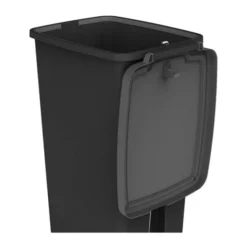 Poubelle flat bin 40L noire
