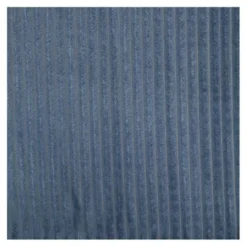 Pouf pliable 38Xx38cm velours bleu
