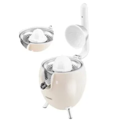 Presse-agrumes KITCHENCOOK PRESSPOD crème électrique