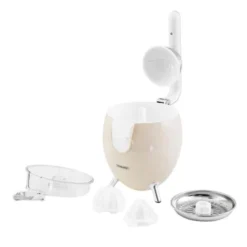 Presse-agrumes KITCHENCOOK PRESSPOD crème électrique