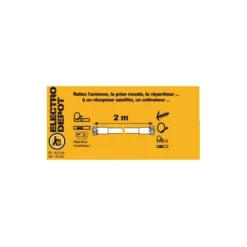 Prolongateur EDENWOOD F MALE / MALE 2 mètres