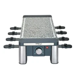 Raclette & grill/pierre COSYLIFE 8 personnes CL-R8PSSDCS