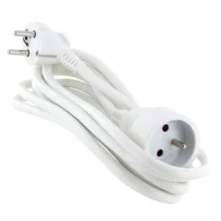 Rallonge ELECTRODEPOT 16A 3m Blanche