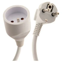 Rallonge ZENITECH 16A 5m Blanche