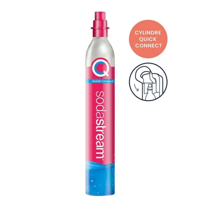 Recharge SODASTREAM CO2 CQC Rose pour échange