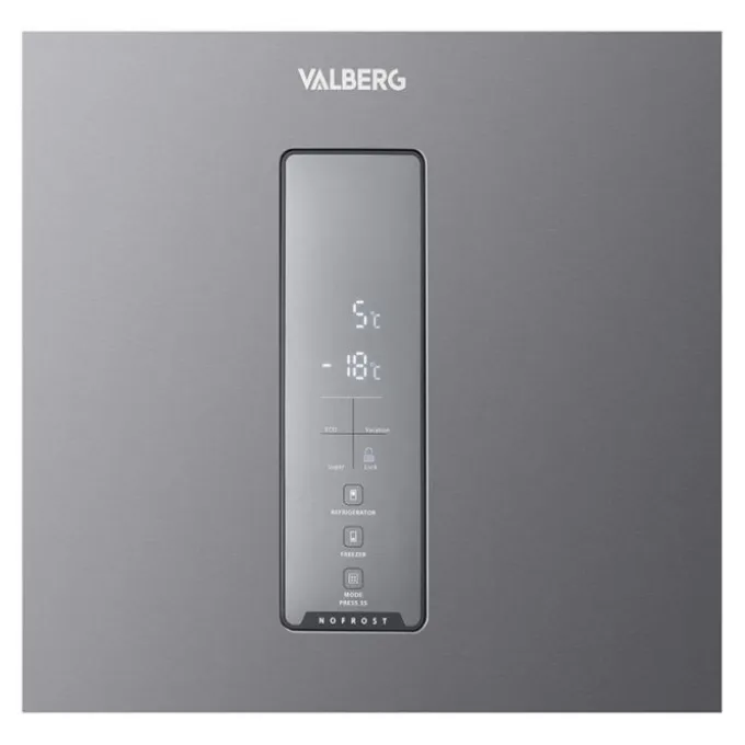 Réfrigérateur combiné VALBERG CNF 323 B X742C