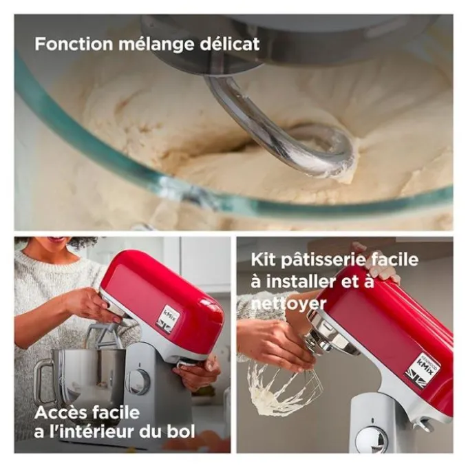 Robot KENWOOD KMX750RD Kmix rouge