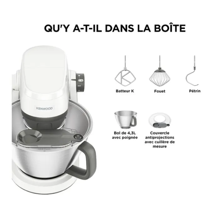 Robot pâtissier KENWOOD KHC30.000WH