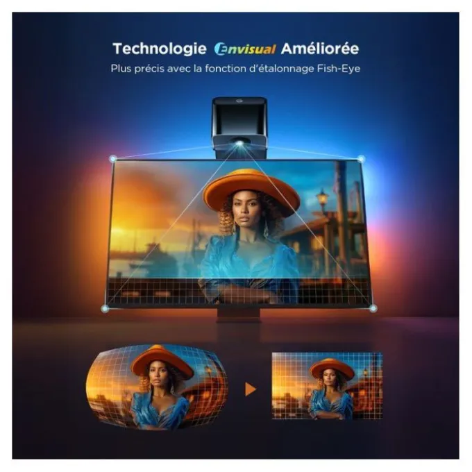 Ruban LED GOVEE TV Backlight caméra 55" à 65"