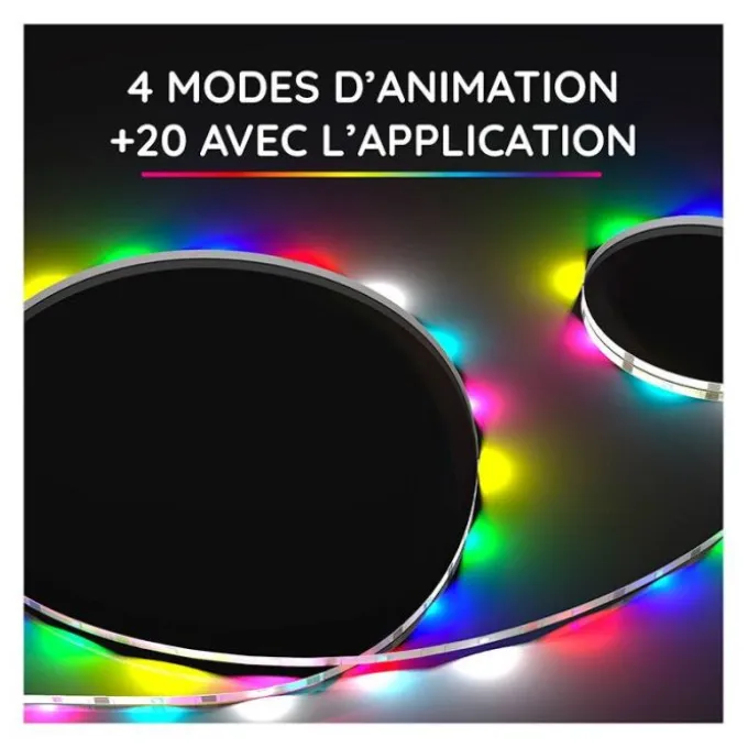 Ruban LED R-MUSIC RGB 3m Connecté