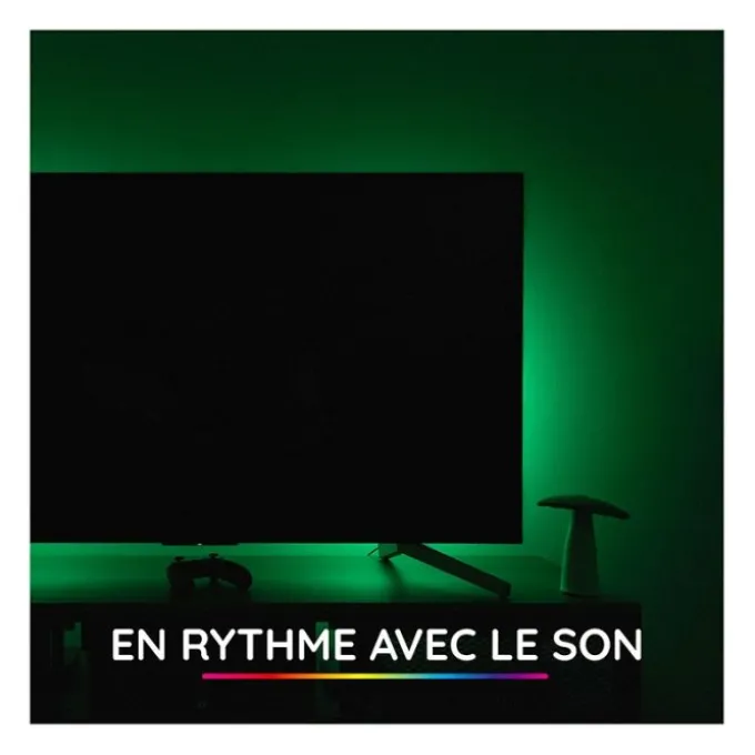 Ruban LED R-MUSIC RGB 3m Connecté