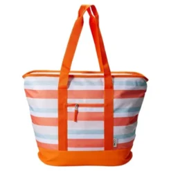 Sac isotherme souple 24L à rayures