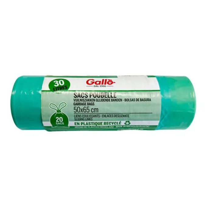 Sacs poubelle 30L x20