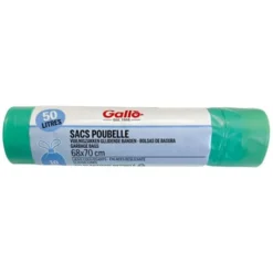 Sacs poubelle 50L x10