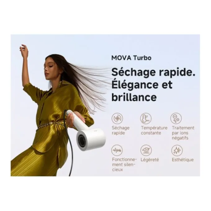 Sèche-Cheveux BLDC MOVA TURBO