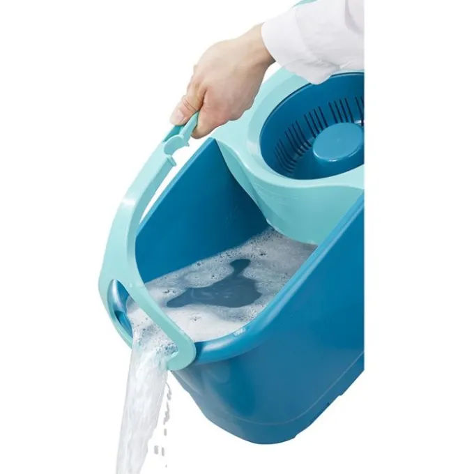 Set complet avec essorage LEIFHEIT clean twist mop ergo