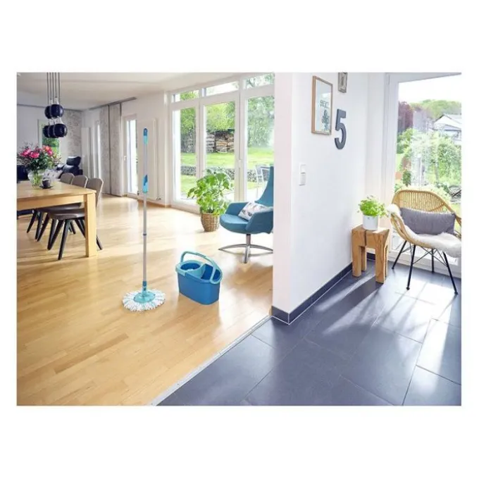 Set complet avec essorage LEIFHEIT clean twist mop ergo
