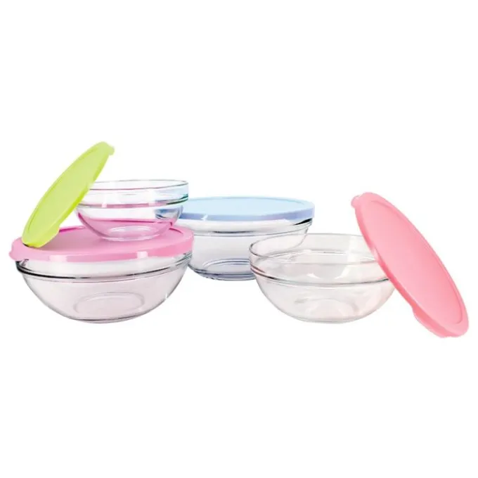 Set de 4 saladiers en verre