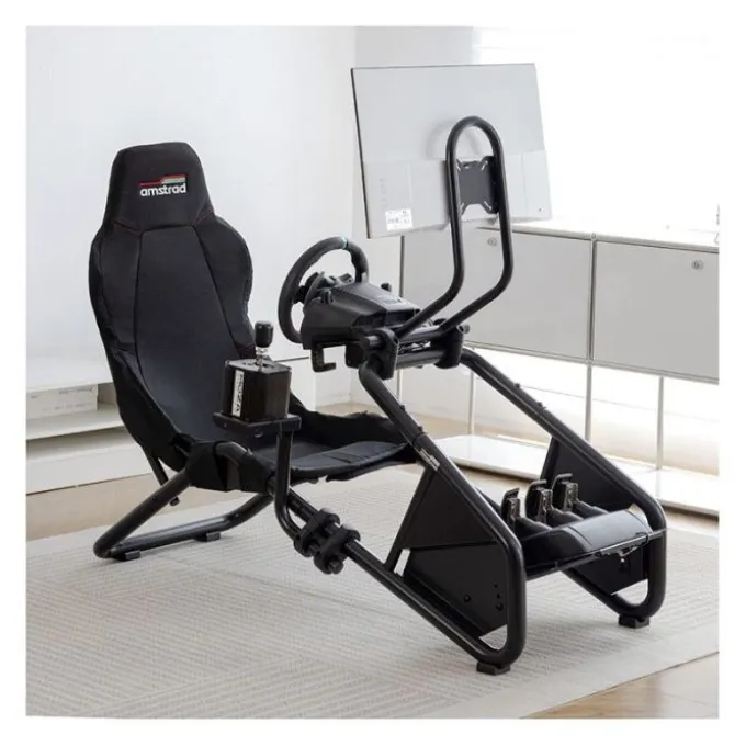 Siège de simulation AMSTRAD AMS RACING DRIFT noir